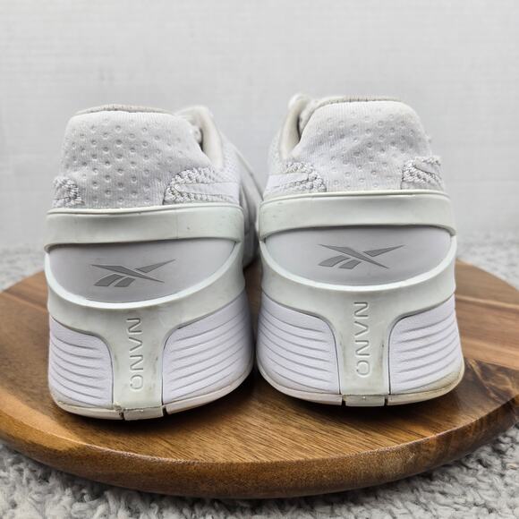 Reebok Mens 13 Nano X3 White Crossfit Performance Athletic Gym Training Shoe - Picture 2 of 12